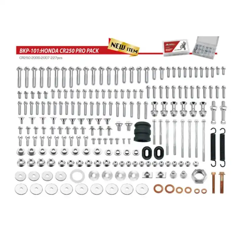 Ostatnia szansa ACCEL KOMPLET ŚRUB PRO PACK FACTORY 2T (DUŻY) HONDA CR 250 ‘00- ‘07