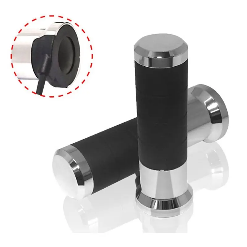 KOSO MANETKI PODGRZEWANE ZE STEROWNIKIEM (22MM/25MM 7/8-1`) DŁUGOŚĆ - 120MM ) STEROWNIK LCD - 5 POZIOMÓW GRZANIA (EL) KOLOR CHRO Wyprzedaż